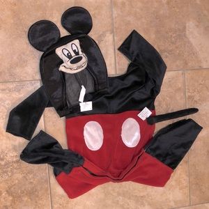Mickey Mouse Costume 3 Piece Set Body Head & Tail
